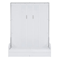 Bellemave® Queen Size Murphy Bed with Cushion,Convertible Into Sofa - Bellemave