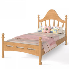 Bellemave® Queen Size Platform Bed with Chic Headboard – Solid Wood Frame, No Box Spring Needed - Bellemave