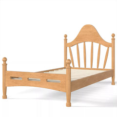 Bellemave® Queen Size Platform Bed with Chic Headboard – Solid Wood Frame, No Box Spring Needed - Bellemave