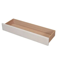 Bellemave® Queen Size Teddy Fleece Upholstered Platform Bed with Drawer - Bellemave