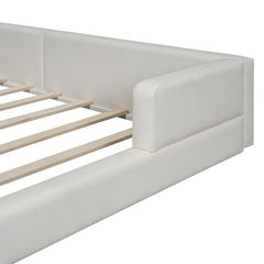 Bellemave® Queen Size Upholstered Platform Bed with 2 Reading Lights - Bellemave