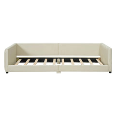 Bellemave® Queen & Twin XL Upholstered Platform Bed, Mother & Child Bed - Bellemave