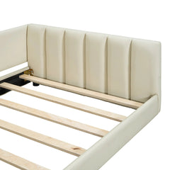 Bellemave® Queen & Twin XL Upholstered Platform Bed, Mother & Child Bed - Bellemave
