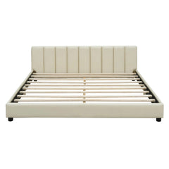 Bellemave® Queen & Twin XL Upholstered Platform Bed, Mother & Child Bed - Bellemave