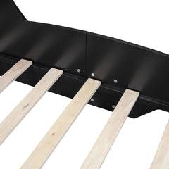Bellemave® Race Car - Shaped Platform Bed with Wheels - Bellemave