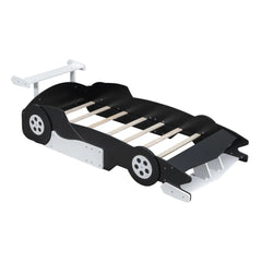 Bellemave® Race Car - Shaped Platform Bed with Wheels - Bellemave