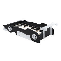 Bellemave® Race Car - Shaped Platform Bed with Wheels - Bellemave