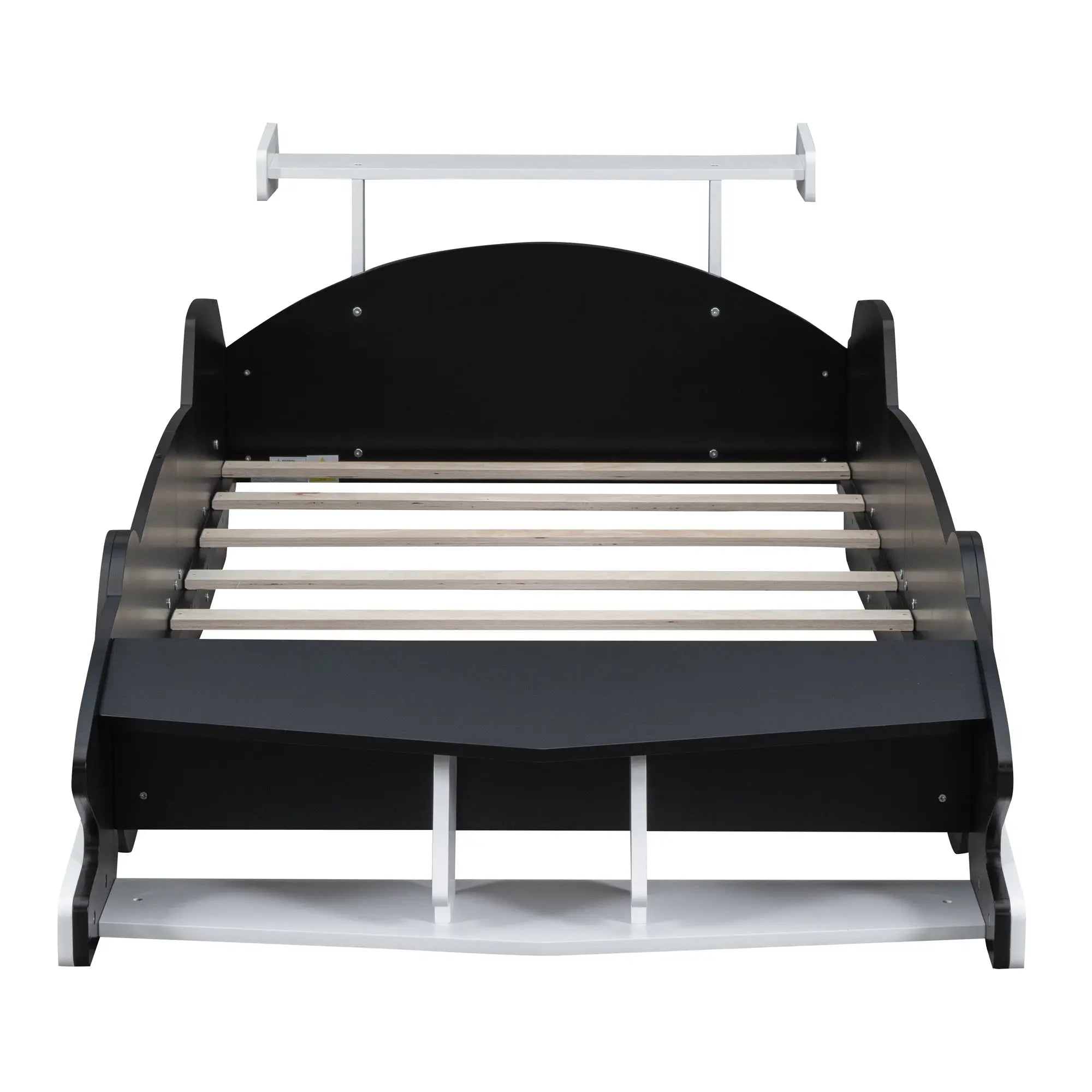 Bellemave® Race Car - Shaped Platform Bed with Wheels - Bellemave
