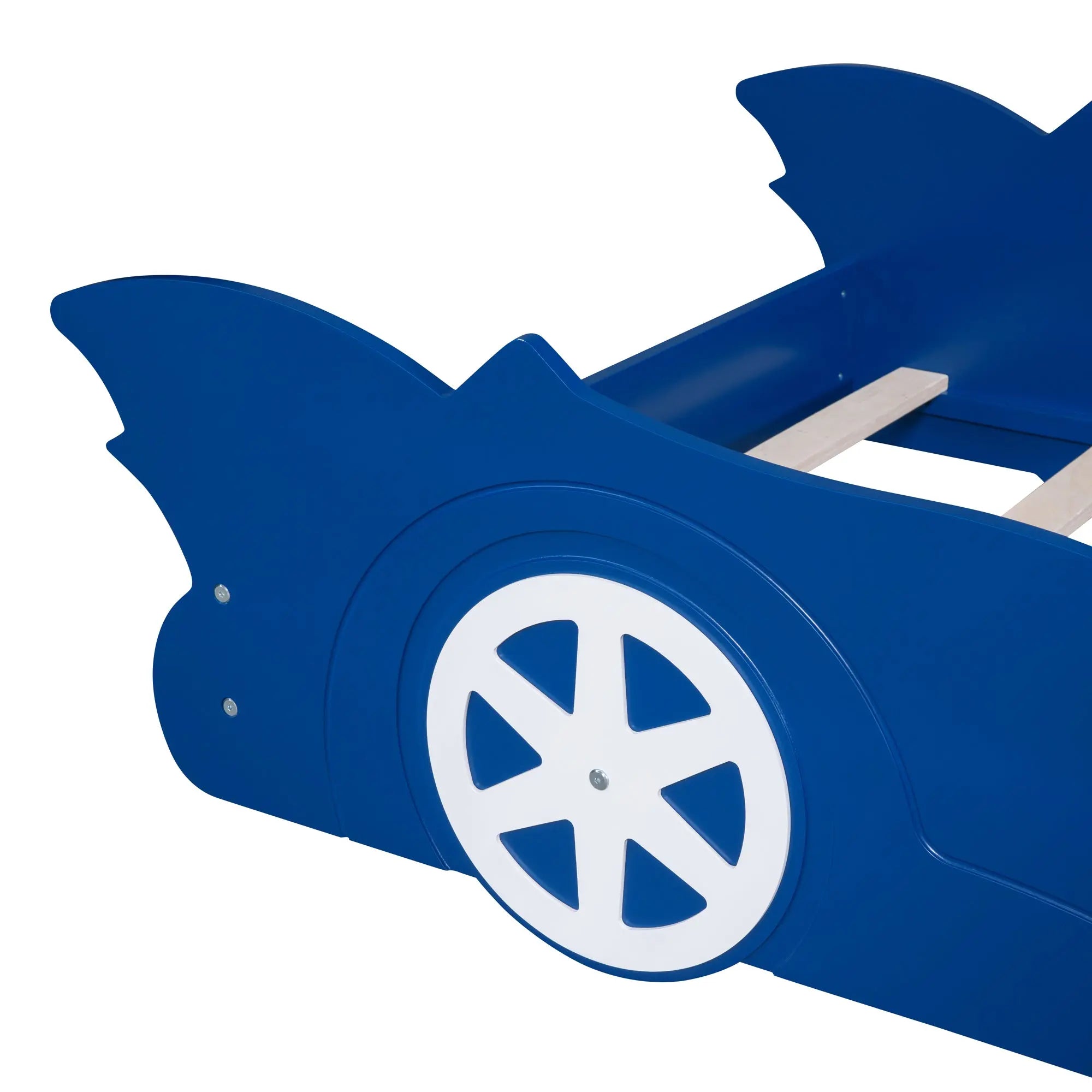 Bellemave® Race Car - Shaped Platform Bed with Wheels - Bellemave