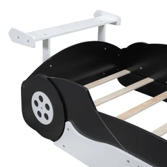 Bellemave® Race Car - Shaped Platform Bed with Wheels - Bellemave