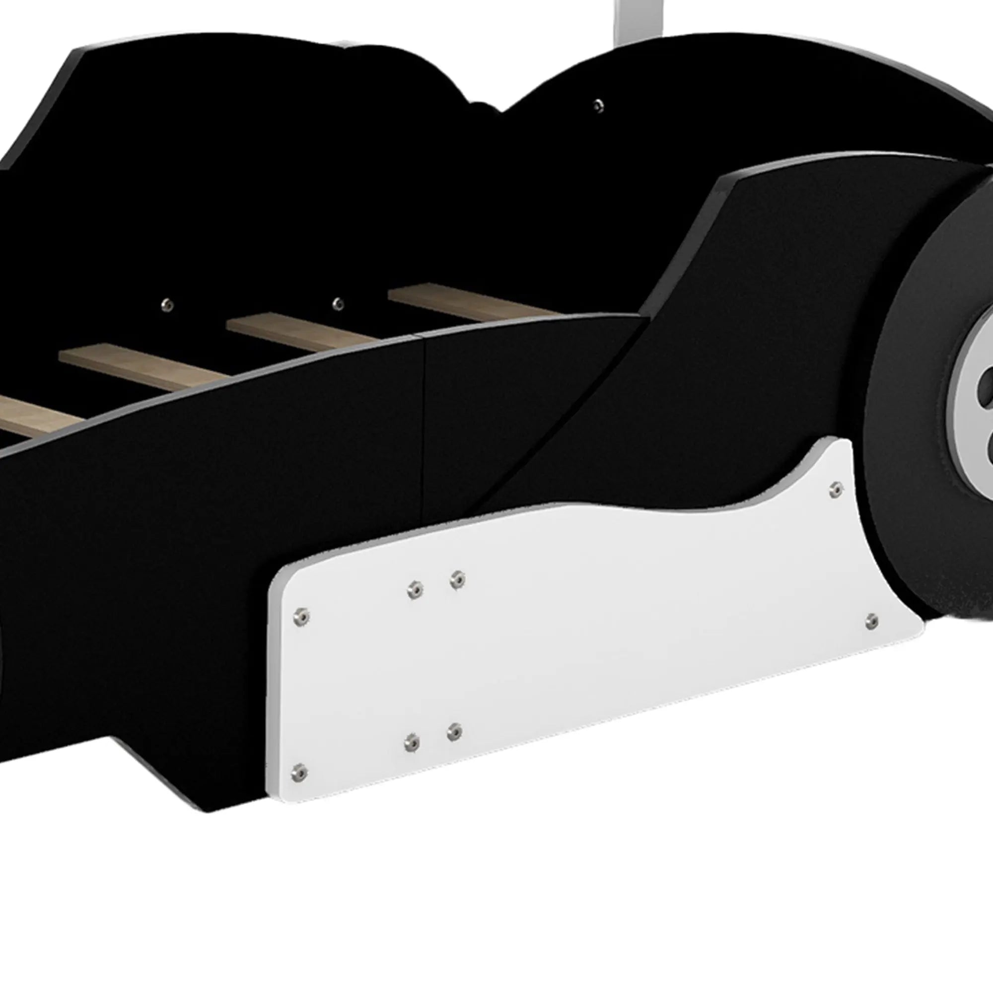 Bellemave® Race Car - Shaped Platform Bed with Wheels - Bellemave