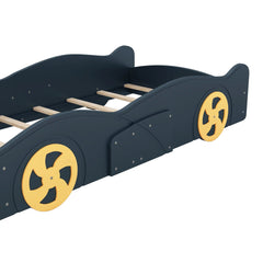 Bellemave® Race Car - Shaped Platform Bed with Wheels and Storage - Bellemave
