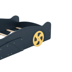 Bellemave® Race Car - Shaped Platform Bed with Wheels and Storage - Bellemave