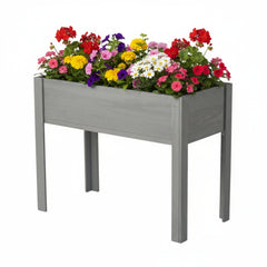 Bellemave® Raised Garden Bed with Legs, Outdoor Wood Elevated Planter Box - Bellemave