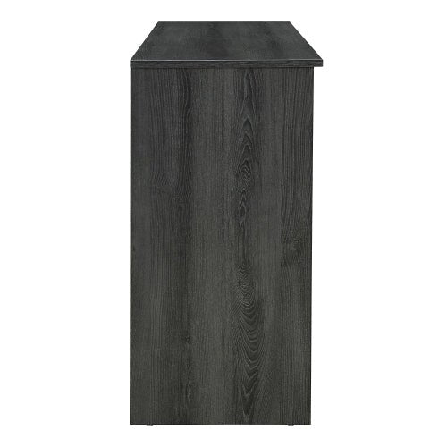 Bellemave® Retro 3 - Door Accent Cabinet with Space Artificial Rattan Doors and Metal Handles - Bellemave
