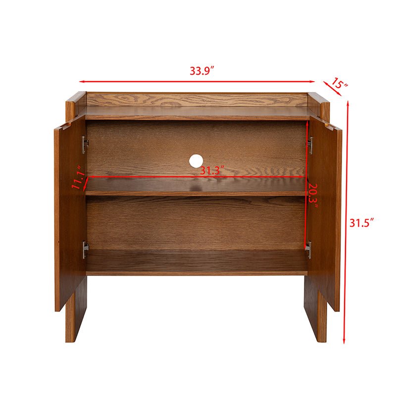 Bellemave® Rustic Storage Cabinet - Bellemave