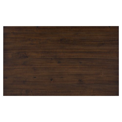 Bellemave® Rustic Style 6 - Piece Dining Room Table Set with 4 Ergonomic Designed Chairs & a Bench - Bellemave
