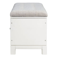 Bellemave® Shoe Bench with Removable Cushion and Hidden Storage - Bellemave
