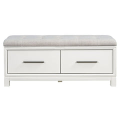 Bellemave® Shoe Bench with Removable Cushion and Hidden Storage - Bellemave