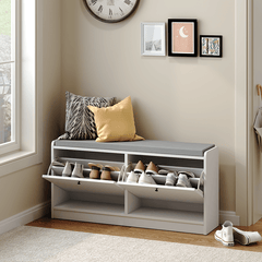 Bellemave® Shoe Organizer Cabinet with Cushion - Bellemave