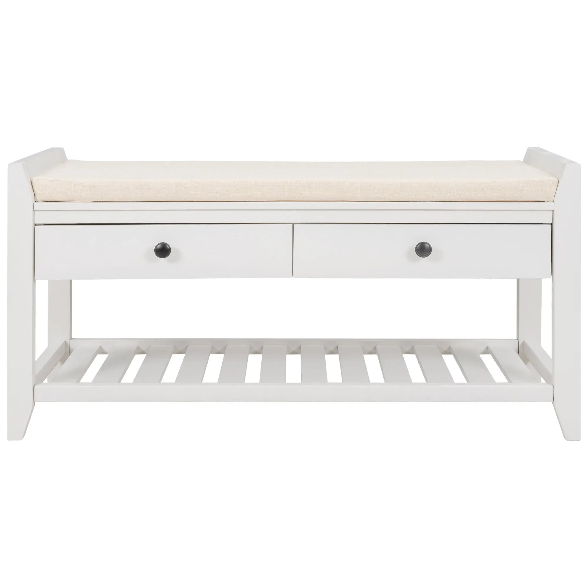Bellemave® Shoe Rack with Cushioned Seat and Drawers - Bellemave
