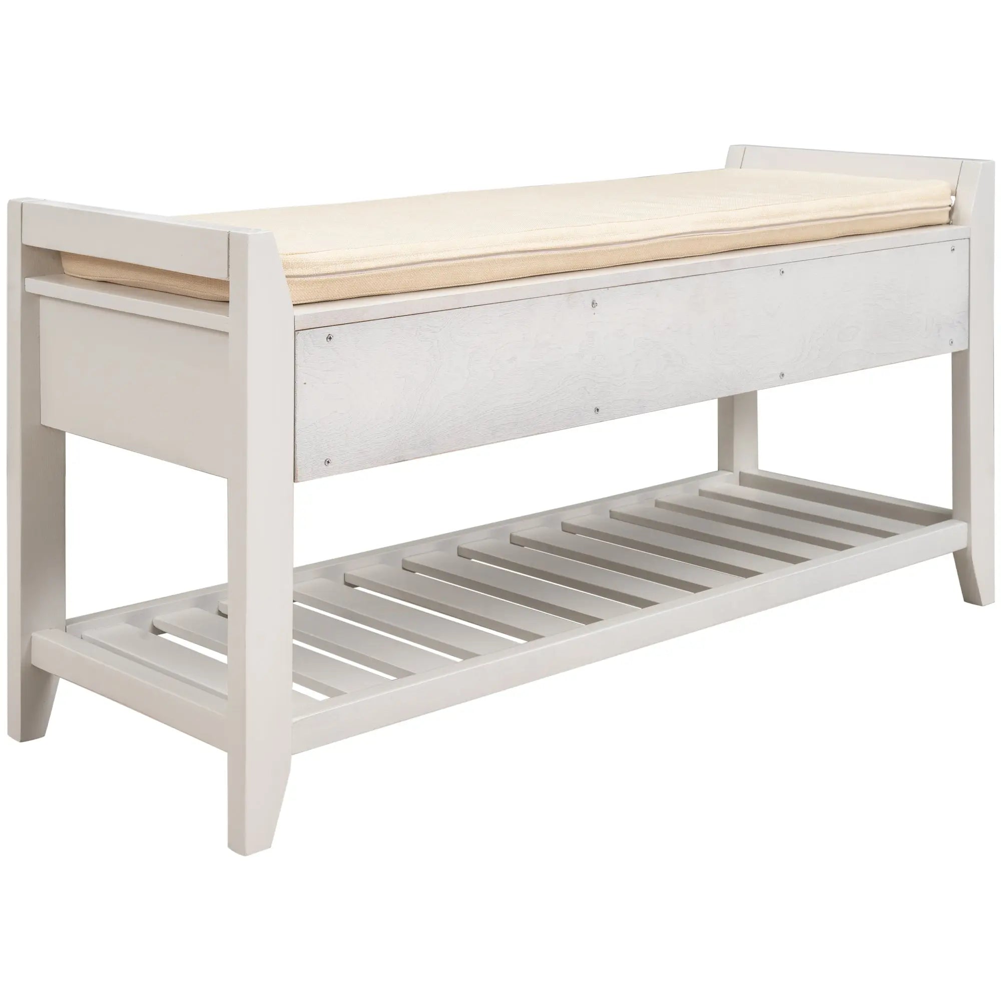 Bellemave® Shoe Rack with Cushioned Seat and Drawers - Bellemave