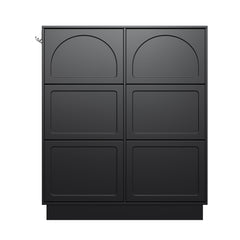 Bellemave® Shoe Storage Cabinet for Entryway with 6 Flip Drawers, Freestanding Hidden Shoe Storage for Front Door Entrance, Living Room, Hallway, Bedroom - Bellemave