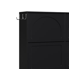 Bellemave® Shoe Storage Cabinet for Entryway with 6 Flip Drawers, Freestanding Hidden Shoe Storage for Front Door Entrance, Living Room, Hallway, Bedroom - Bellemave