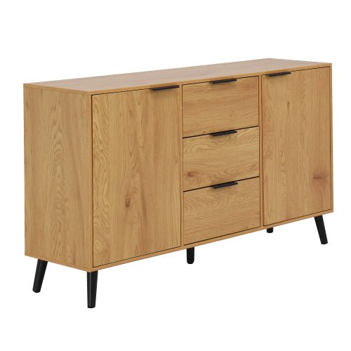 Bellemave® Sideboard Buffet Cabinet with 3 Drawers & 2 Doors - Bellemave