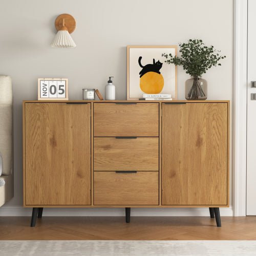 Bellemave® Sideboard Buffet Cabinet with 3 Drawers & 2 Doors - Bellemave