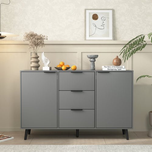 Bellemave® Sideboard Buffet Cabinet with 3 Drawers & 2 Doors - Bellemave
