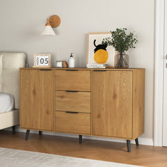 Bellemave® Sideboard Buffet Cabinet with 3 Drawers & 2 Doors - Bellemave