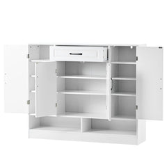 Bellemave® Sleek and Modern Shoe Cabinet with Adjustable Shelves - Bellemave