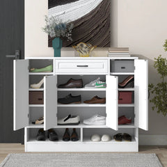 Bellemave® Sleek and Modern Shoe Cabinet with Adjustable Shelves - Bellemave