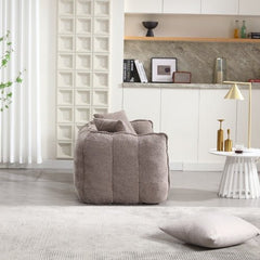 Bellemave® Soft Bean Bag Chair with High Resilience Foam Core - Bellemave