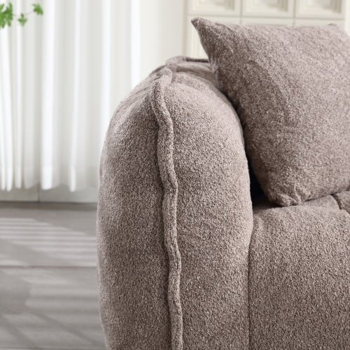 Bellemave® Soft Bean Bag Chair with High Resilience Foam Core - Bellemave