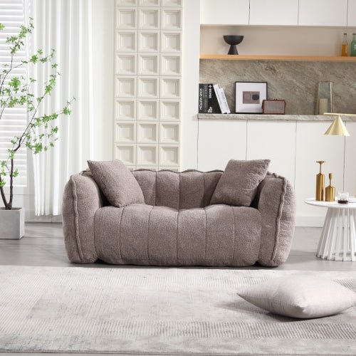 Bellemave® Soft Bean Bag Chair with High Resilience Foam Core - Bellemave