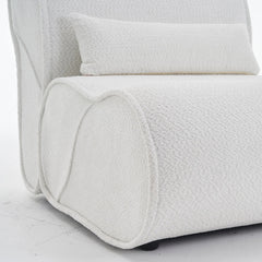 Bellemave® Soft Pellet Velvet Recliner with Waist Pack Padding - Bellemave