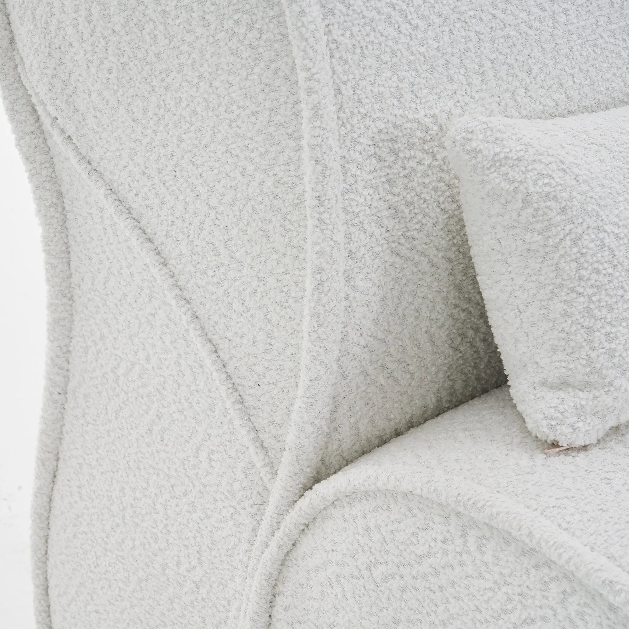 Bellemave® Soft Pellet Velvet Recliner with Waist Pack Padding - Bellemave