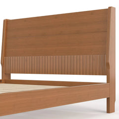 Bellemave® Solid Bamboo Platform Bed Frame & Wood Slats, Japanese Bed Frame, No Box Spring Needed, Easy Assembly, Noise Free - Bellemave