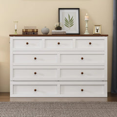 Bellemave® Solid Pine Murphy Bed Chest with Charging Station and Large Storage Drawer - Bellemave