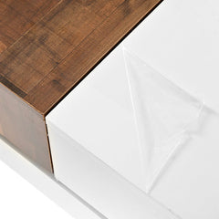 Bellemave® Square Coffee Table with Sliding Table Top with Hidden Storage Compartment - Bellemave