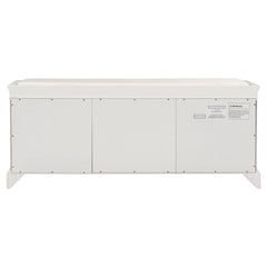 Bellemave® Storage Bench with 2 Drawers and 2 Cabinets - Bellemave