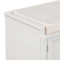 Bellemave® Storage Bench with 2 Drawers and 2 Cabinets - Bellemave