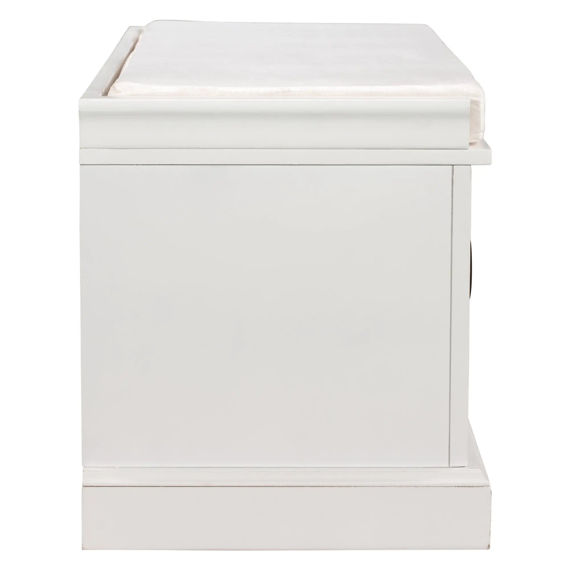 Bellemave® Storage Bench with 2 Drawers and 2 Cabinets - Bellemave