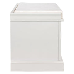 Bellemave® Storage Bench with 2 Drawers and 2 Cabinets - Bellemave
