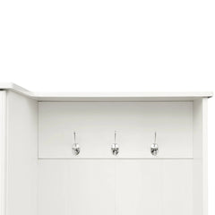 Bellemave® Stylish Design Hall Tree with Flip - Up Bench,Adjustable Shelves and Hanging Hooks - Bellemave
