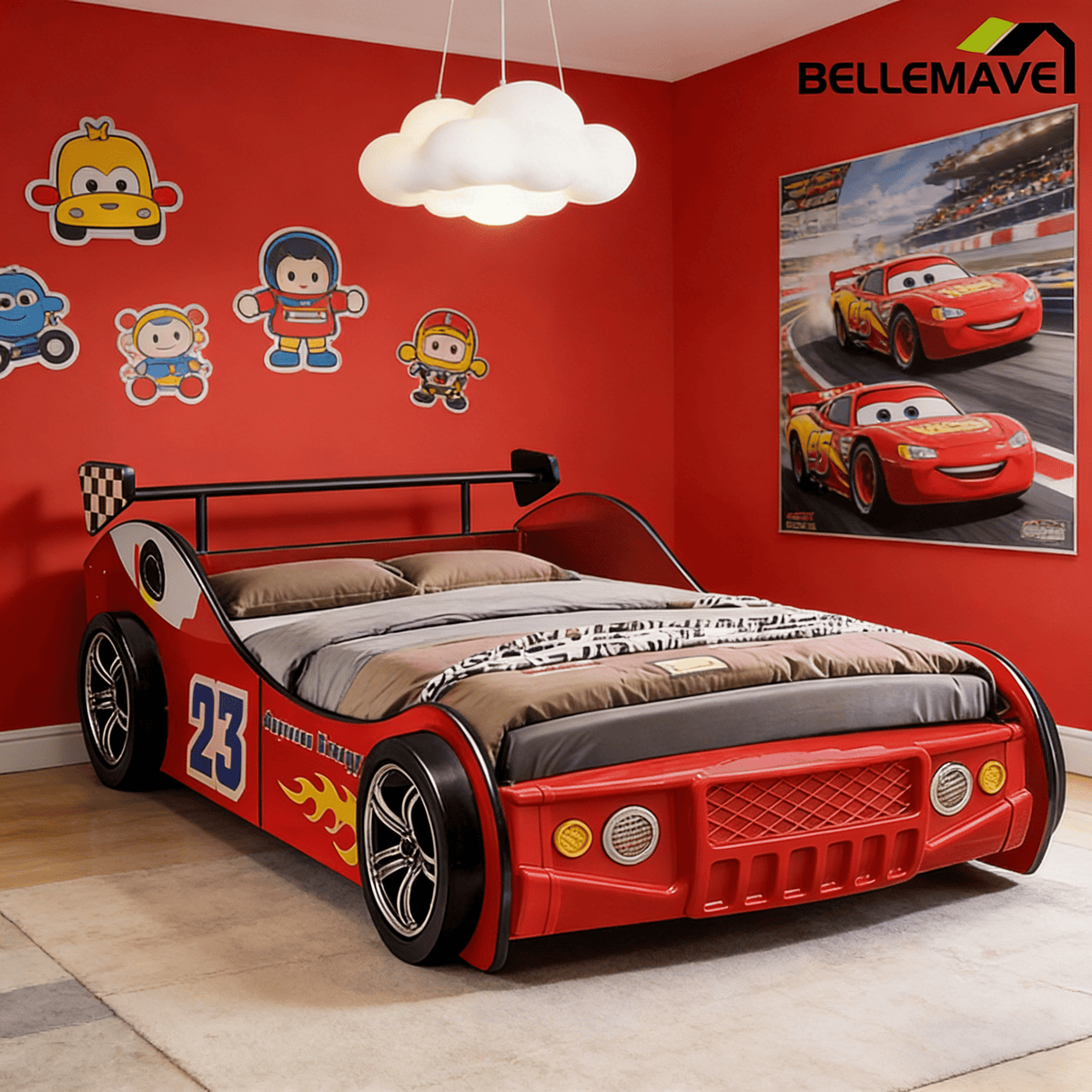 Bellemave® Supreme Energy Racing Car Bed - Bellemave