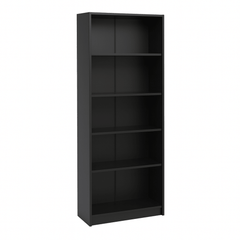 Bellemave® Tall 5 Shelf Bookcase, 5 Tier Bookshelf Storage Cabinet for Living Room, Bedroom or Home Office - Bellemave