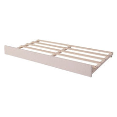Bellemave® Teddy Fleece Upholstered Daybed with Light and Trundle - Bellemave